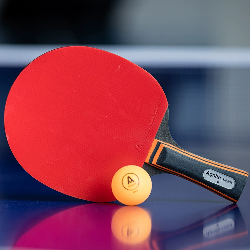 Anginet F2311 настольный теннис ракетка двойного стороны против клейкого длинная рукоять одиночный удар двойной стороны против клейкого длинная рукоять перекрестная