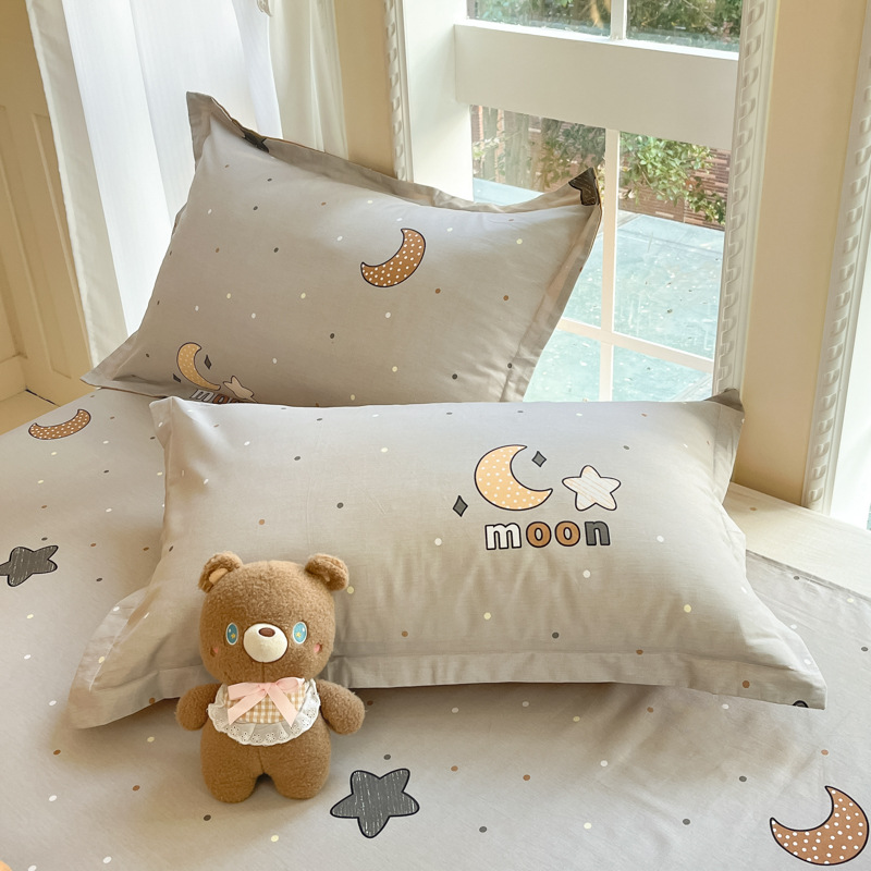 Funda de almohada de algodón Un par de fundas de almohada de algodón puro 48x74 Funda interior de núcleo de almohada para niños domésticos individuales 2025 Nuevo estilo