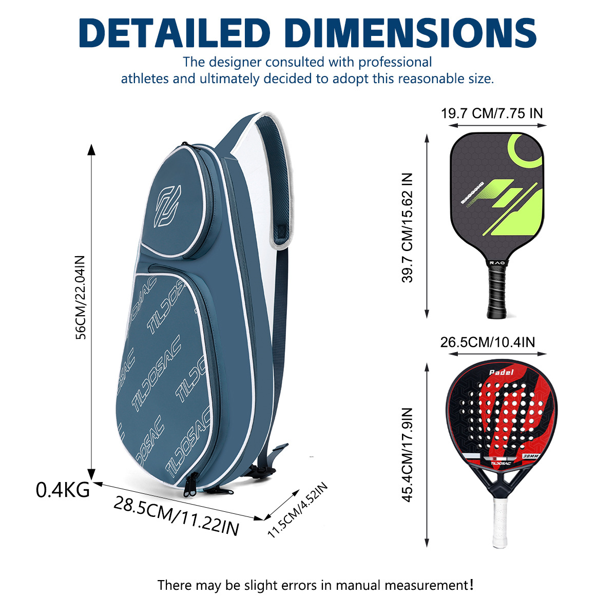 New professional pickleball bag, badminton bag, tennis bag, single-shoulder large-capacity multifunctional outdoor paddle tennis bag