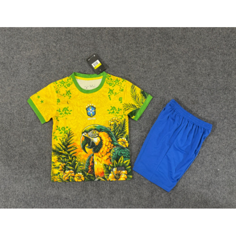 2026 Copa del Mundo de fútbol infantil trajes de mangas cortas pantalones cortos Argentina Alemania Francia niños y niñas secos rápidos image 50