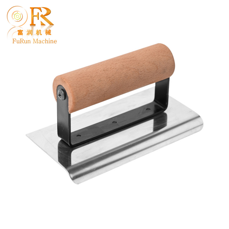 抹泥板 墙体刮刀 刮板匠做工具抹泥刀直角器高档不锈钢木柄圆角器