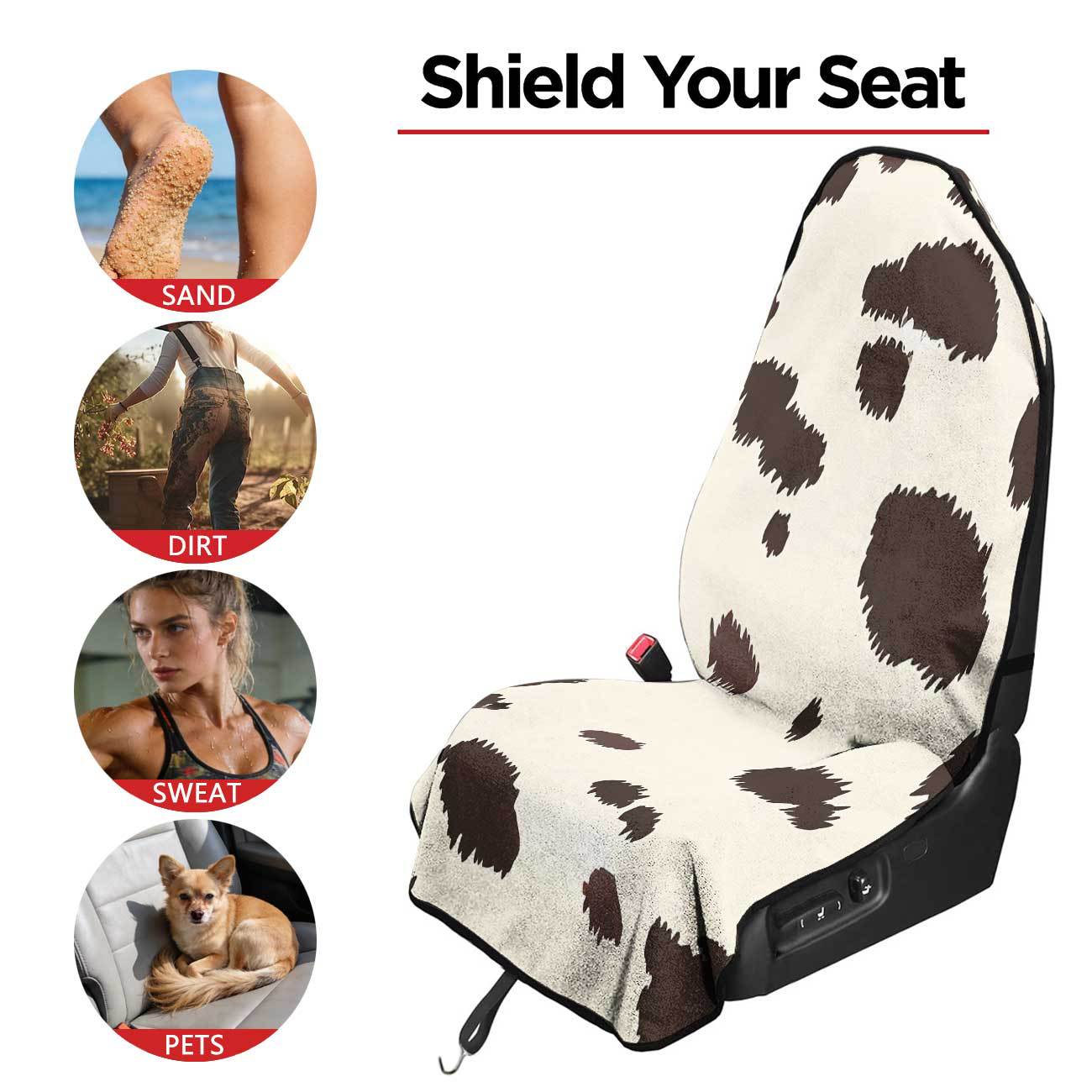 Car seat towel cover front seat protector suitable for gym and exercise, universal for all seasons, car use 44
