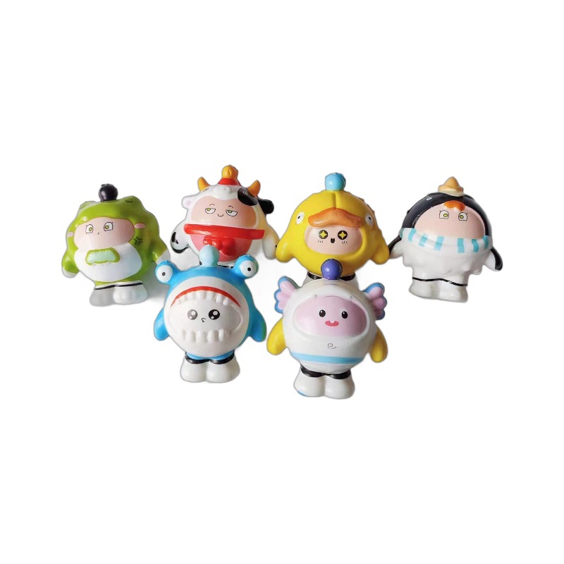 Nueva pU de rebote lento lindo huevo de descompresión pellizcando música juguete de ventilación muñeca de regalo de alto rebote para niños image 6