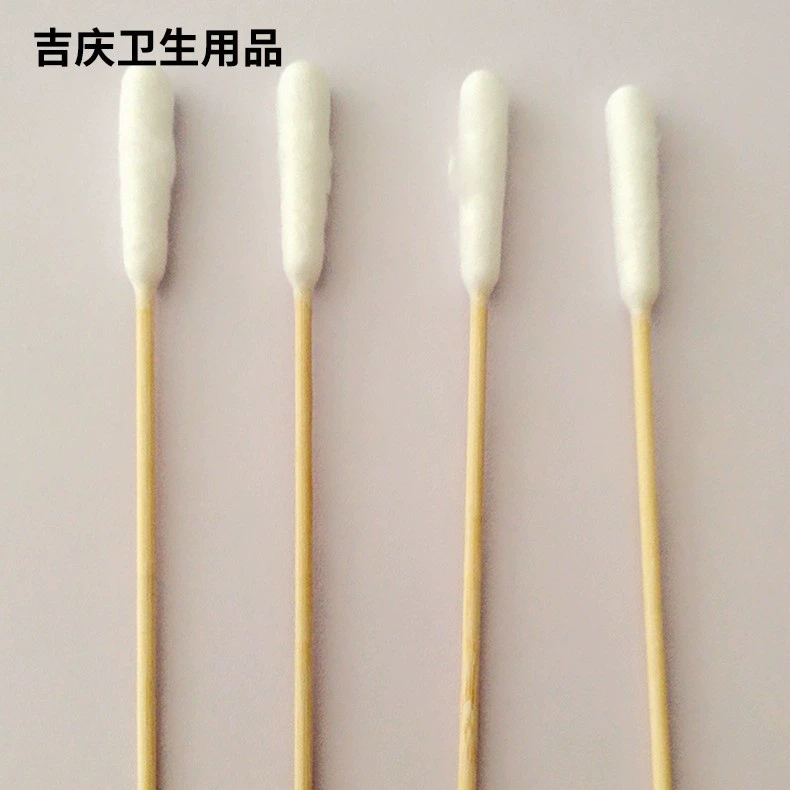 Pet Ухо Мытье Чистка Палка Уха клеща Хлопковый тампон Собака Уха Палку Сумка