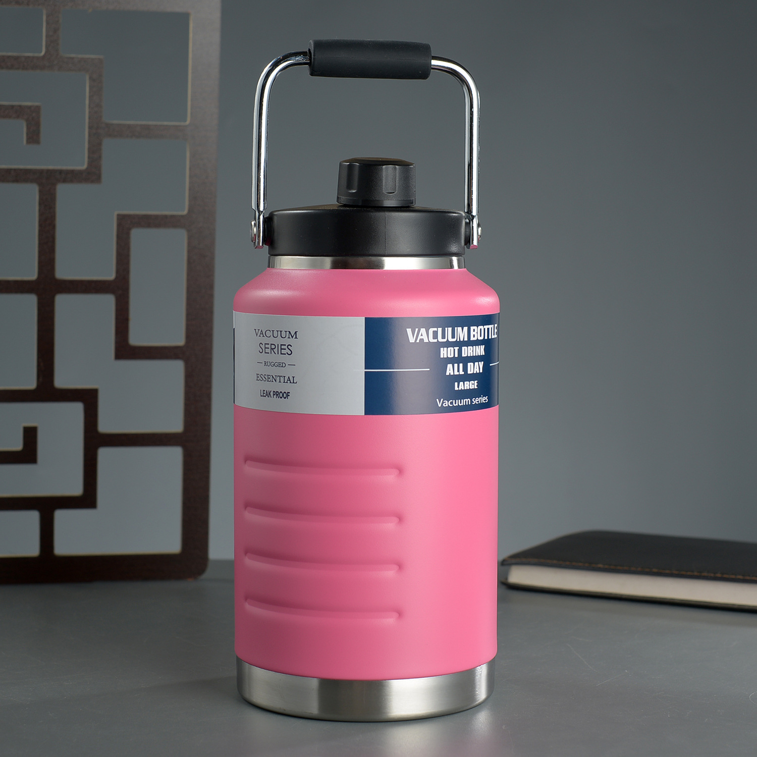 Transfronterizos de 2L de gran capacidad de hervidor de agua de aislamiento 304 taza de acero inoxidable de agua deportiva portátil cubo de agua de calentamiento