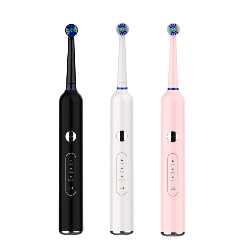 Cepillo de dientes eléctrico giratorio personalizado oral Oroping larga duración fábrica mayorista de fuerza de fábrica