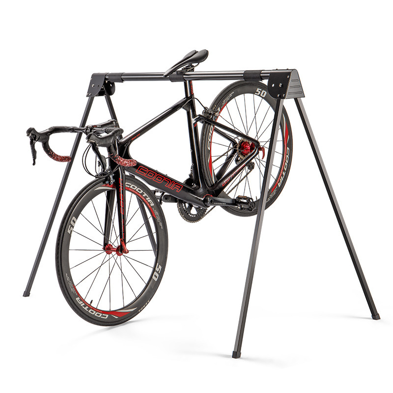 Triathlon Bicycle Parking Rack Mountain Road Bike Foldable Trailer Rack Display Rack Cycling Equipment