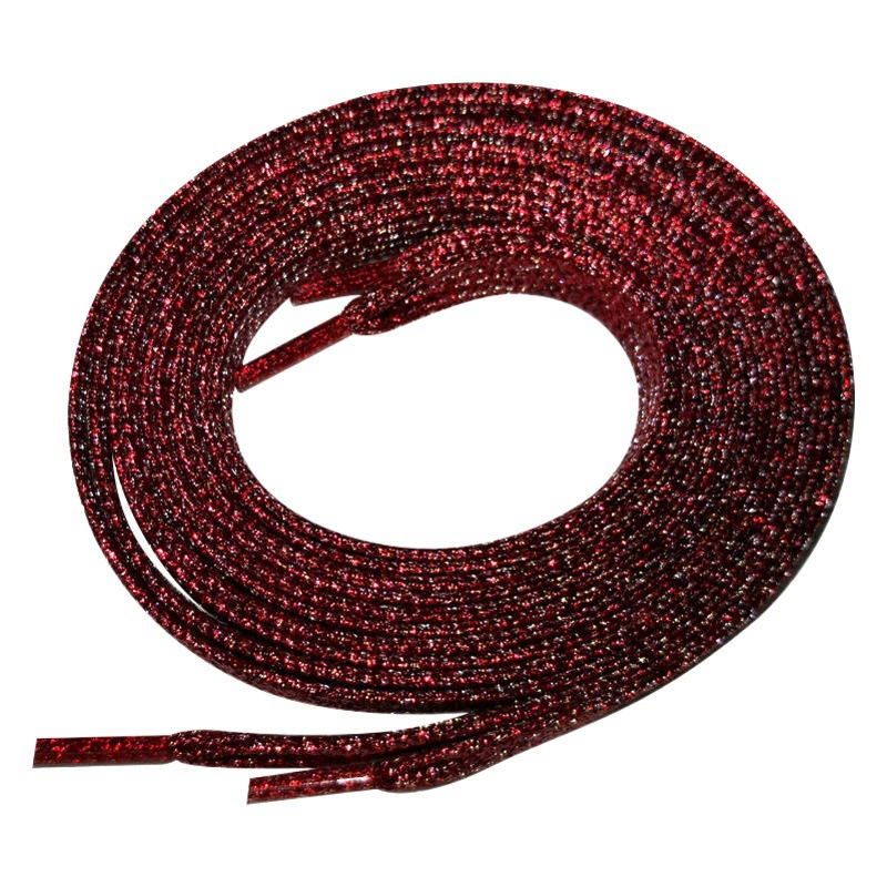 Внешняя торговля поставки золота шелк равнина шнурки 10 мм золото серебро лук Шнурки Кроссовки Повседневная обувь плоские шнурки оптом