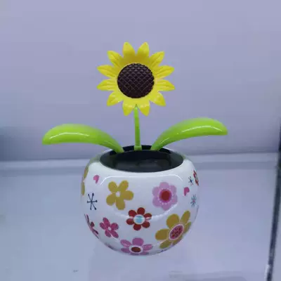 supply new solar painted: Car ornaments - 7-sunflower-2
