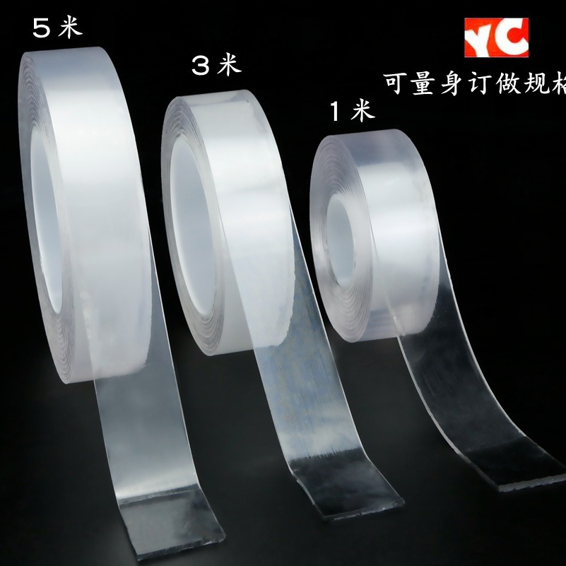 Transfronterizo multi-funcional traceless cinta nano traceless adhesivo pad hogar mano pegatina nano cinta de adsorción