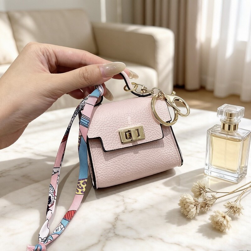 Mini wallet, light luxury bag accessory, mini platinum bag, cute creative car keychain ornament, lipstick and earphone case Mini wallet, light luxury bag accessory, mini platinum bag, cute creative car keychain ornament, lipstick and earphone case