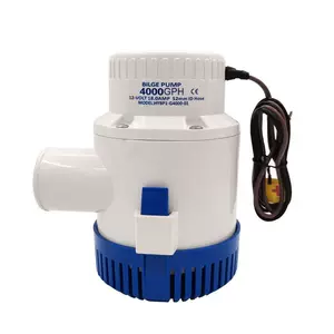 Sump Nasos 12V/24V Böyük Axın Nasosu 3000/3500/3700/4000Gph RV Su Nasosu