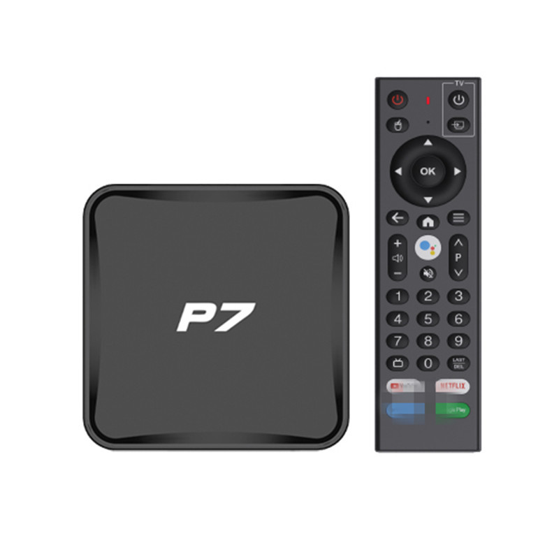 P7 Set Top Box Quanzhi H618 Box Dual Frequency 5GWIFI Voice Remote Control HD Player 4GB/32GB