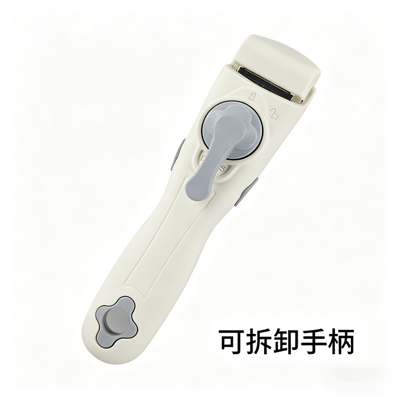 Customizable detachable handle universal pot handle quick-release anti-scald clamp-type detachable handle multifunctional handle