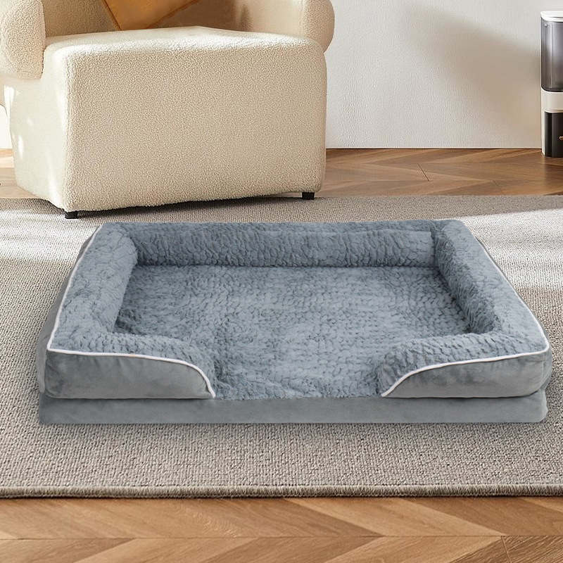 Waterproof Pet Sofa For Large Dogs Washable Detachable Fabric Bed_voghion.com