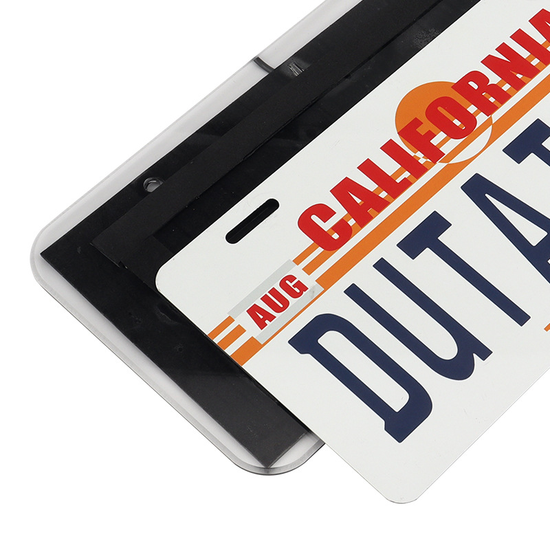 New Cross-Border American Standard Car License Plate Frame American Standard Rgb Car License Plate Light American Car License Plate Light