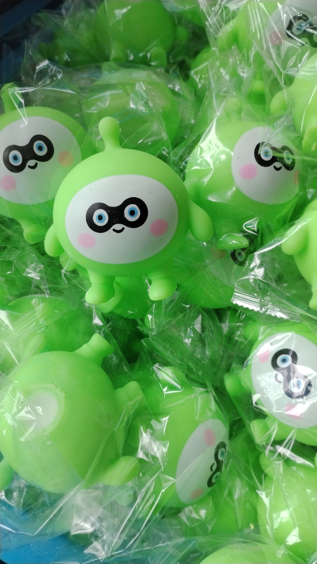 대형 녹색 계란 소년 독립 opp 가방