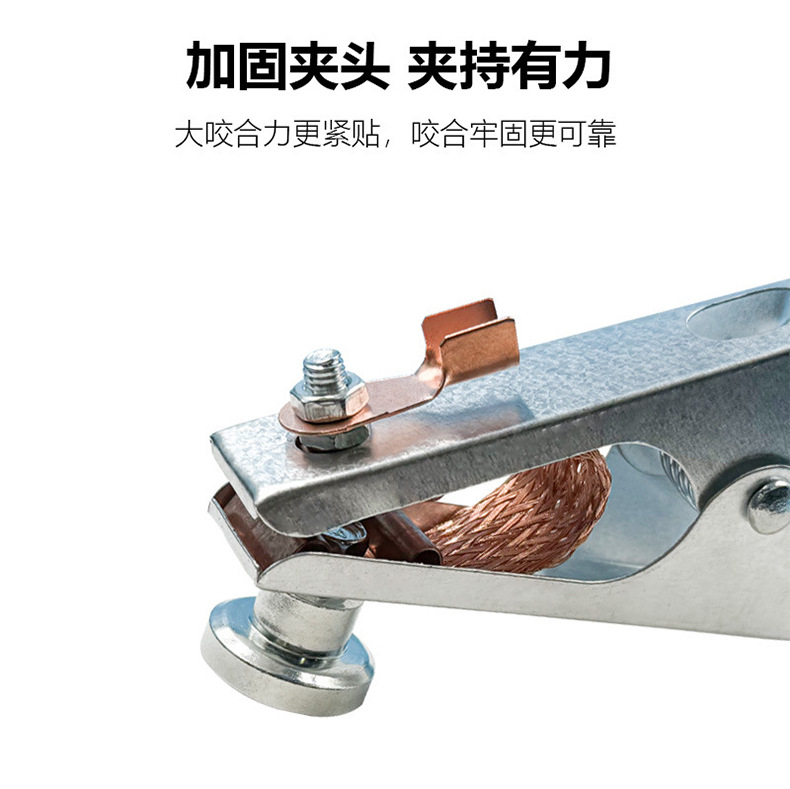 Battery Clamps Car Jumper Cables Thickened Pure Copper Alligator Clips Battery Cable Connectors Wholesale