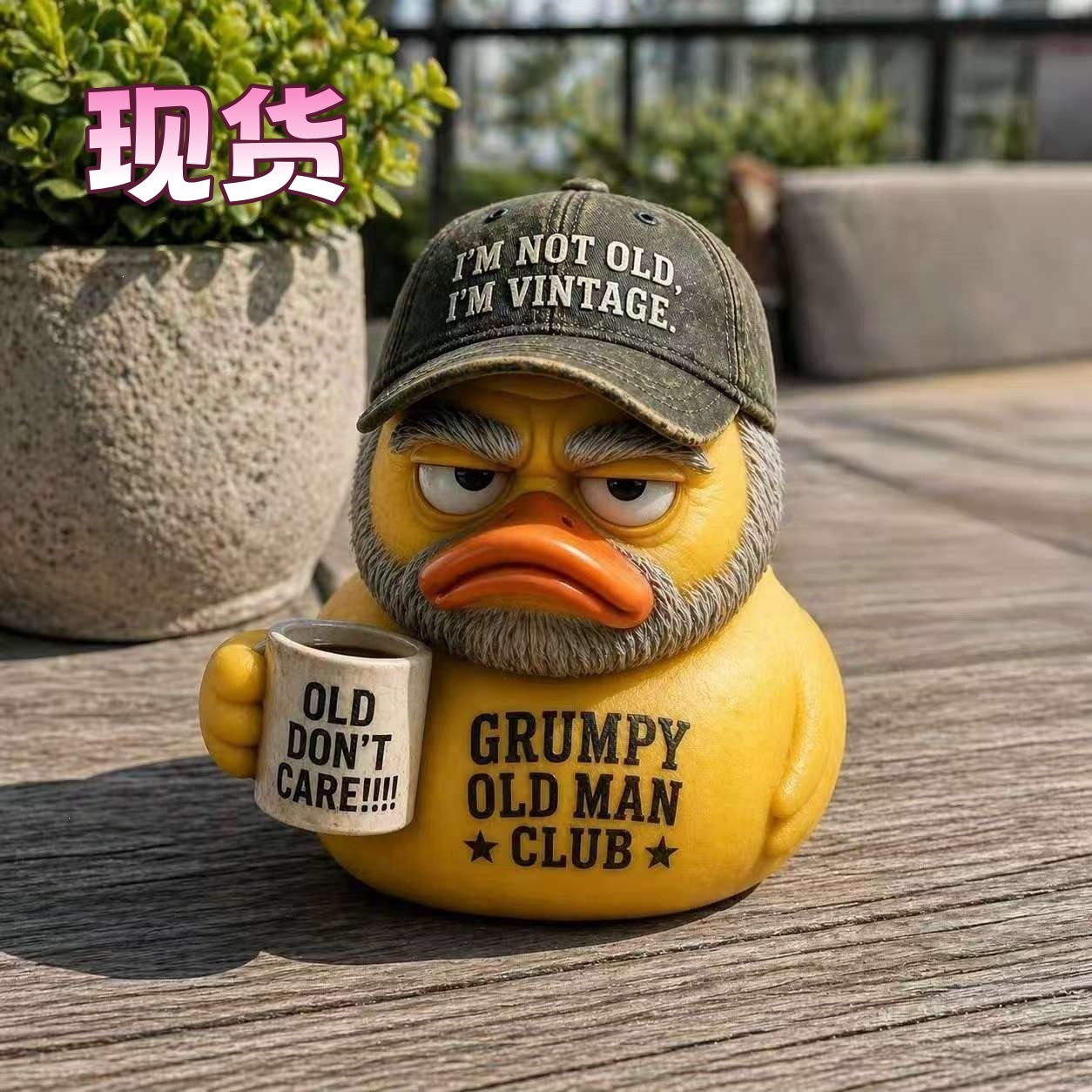 New cross-border product Grumpy Old Man Club Duck Grumpy Old Man…