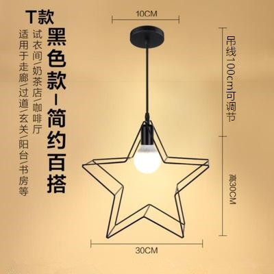 Candelabro de jaula de hierro pequeño de un solo cabezal al por mayor de fábrica, tienda de ropa de olla caliente retro americana, barra de bar, lámpara de comedor, estilo industrial