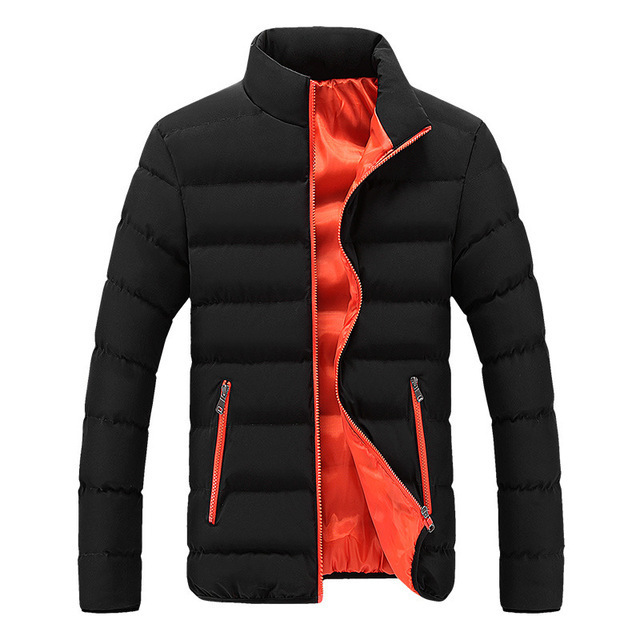 orange stand collar