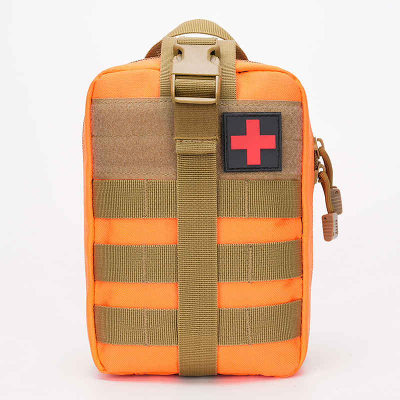 Bolsa médica táctica accesorios bolsas accesorios bolsas de cintura tácticas camuflaje bolsas multifuncionales al aire libre montaña bolsa salvavidas en stock