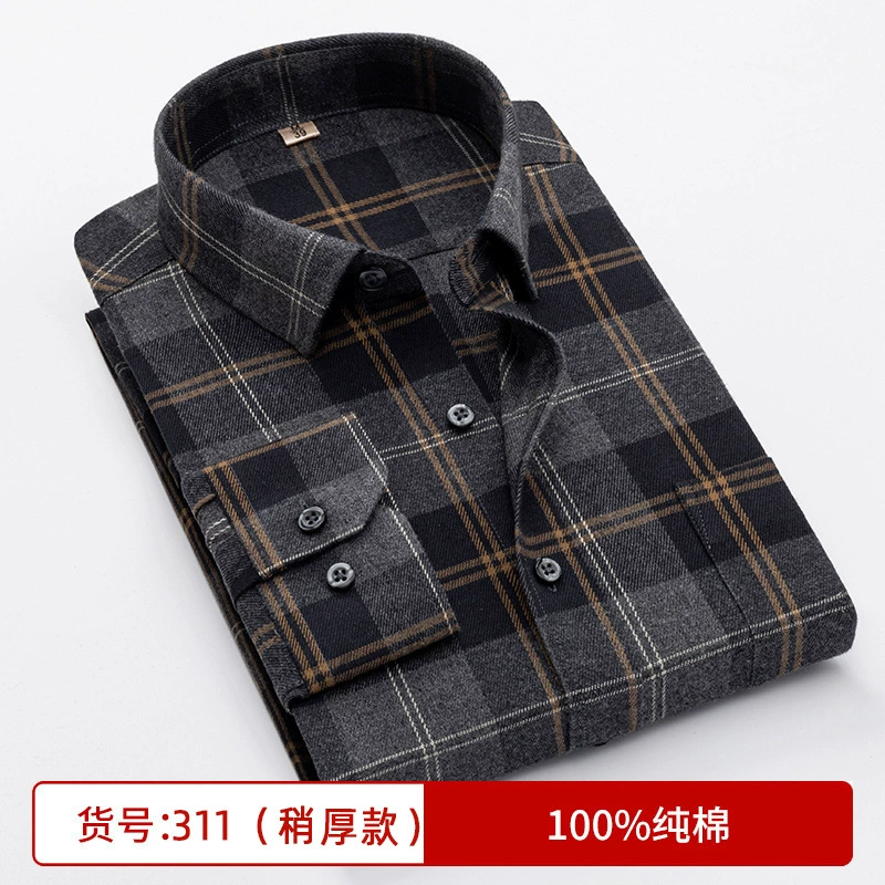 Повседневная хлопковая рубашка, assorted colors и рисунки, разных размеров S–XXXXL, стиль отдыха