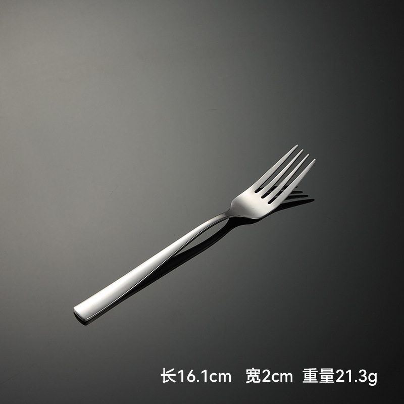 イーンステンレス鋼角ハンドル洋食器ナイフ、フォーク、スプーンギフト C007 マルチ仕様布ホイール研磨ステーキナイフクロスボーダー|undefined