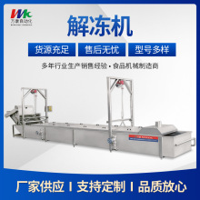 提升式猪肉解冻机水浴式肉制品解冻设备冷冻牛肉海产品解冻流水线