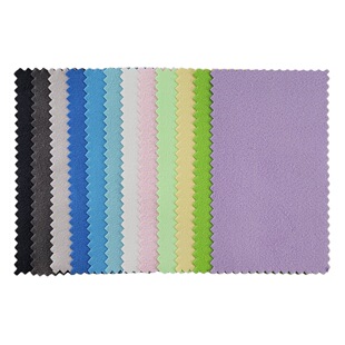 Ultra-fine fiber silver cleaning cloth jewelry wiping cloth double-sided velvet silver polishing cloth factory wholesale