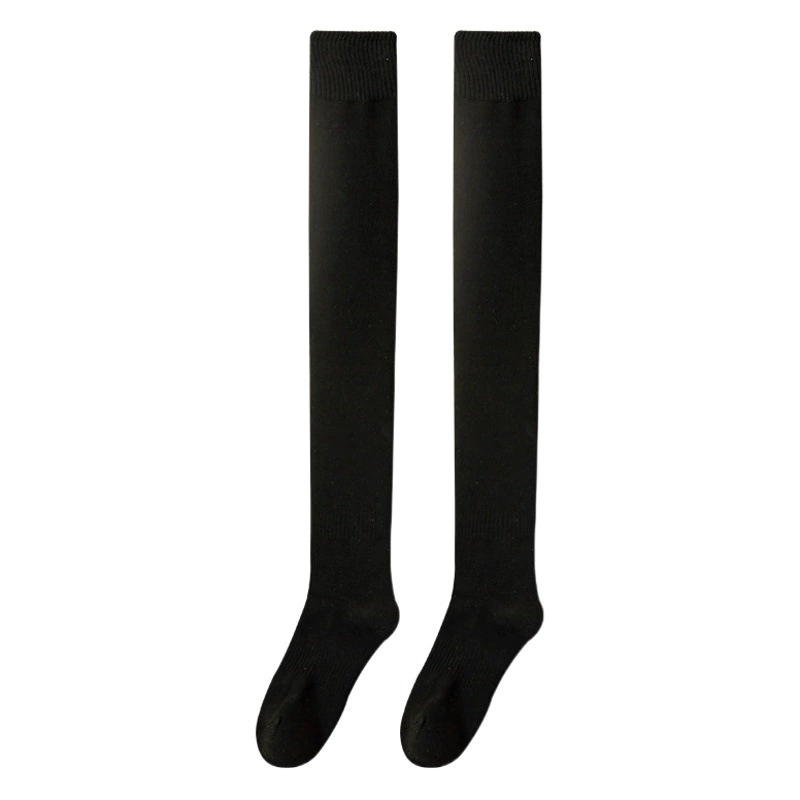 Длинные и утолщенные носки для бедра женские зимние плюшевые толстые теплые носки