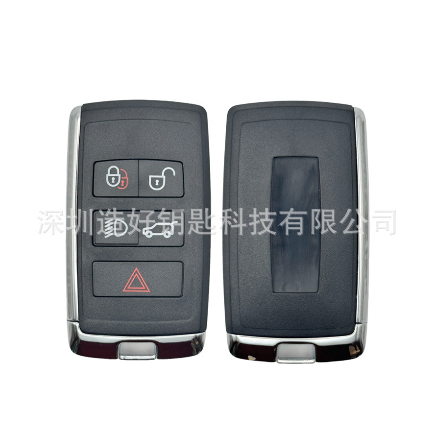 Suitable for 5-button Land Rover Range Rover LR2 LR4 Jaguar modified remote control smart car key replacement shell