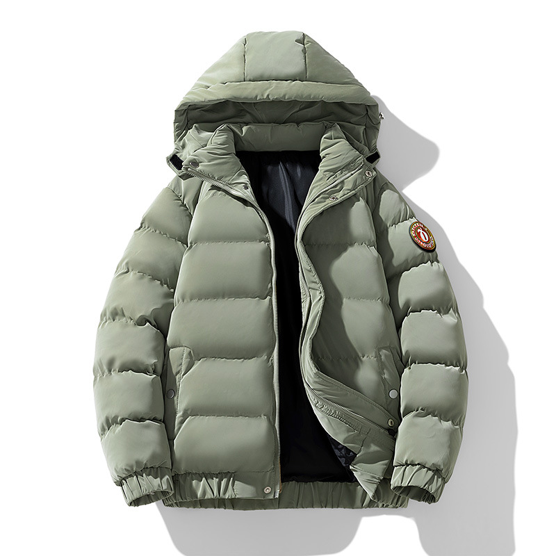 Cotton Padded Jacket For Men 2023 Winter New Thickened Warm Loose Hooded Down Padded Jacket_voghion.com