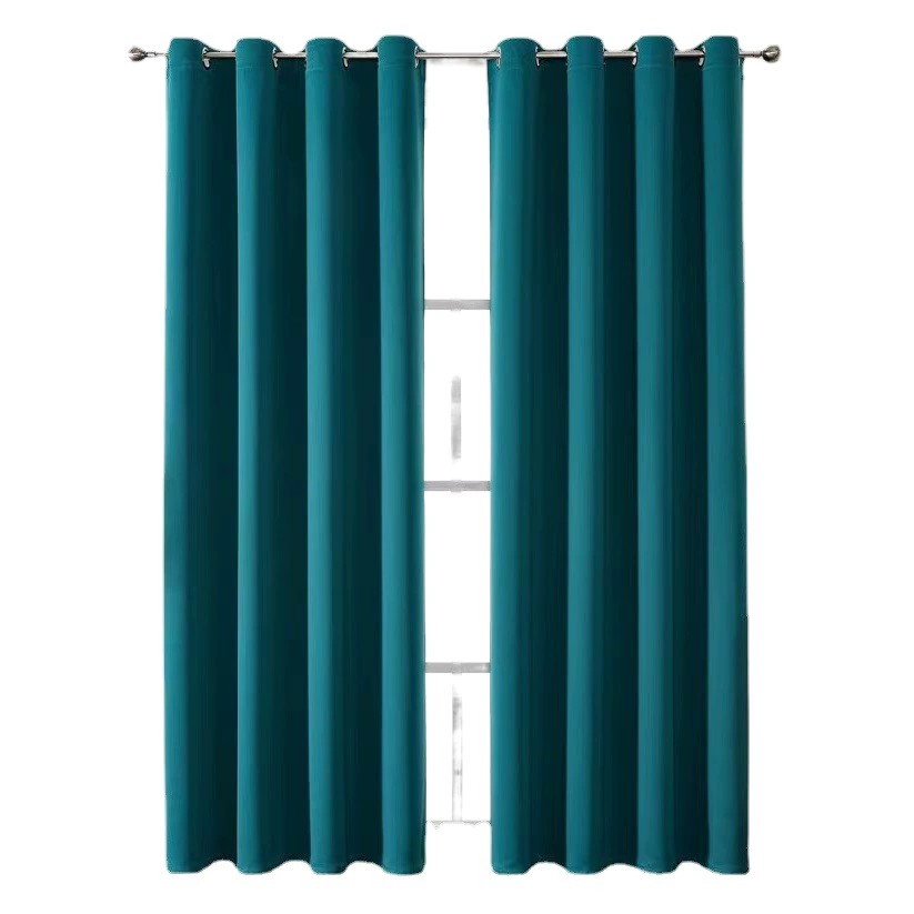 Трансграничные утолщенные высокоточные светонепроницаемые шторы для гостиной и спальни, элитные светоблокирующие готовые шторы для балконных окон.