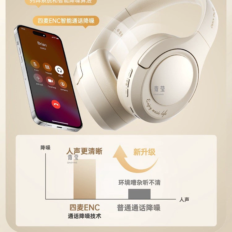 2025 новая iKFKing2.0 гарнитура с активным шумоподавлением, Bluetooth беспроводная/проводная для киберспорта и игр
