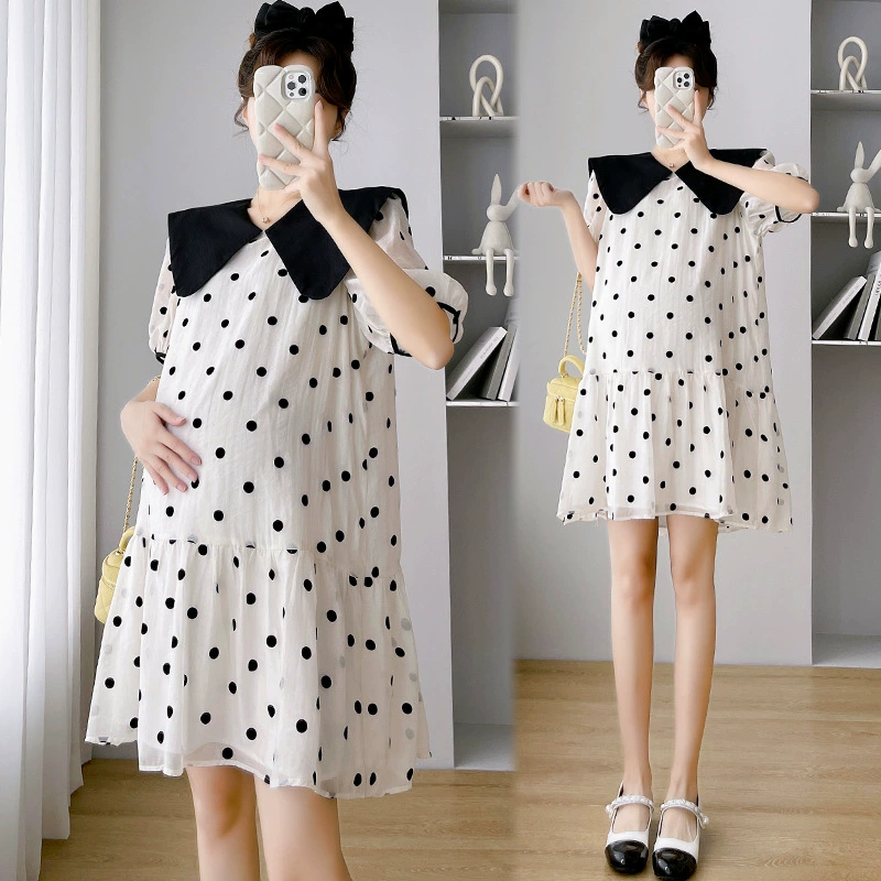 Summer dress for pregnant, plus size