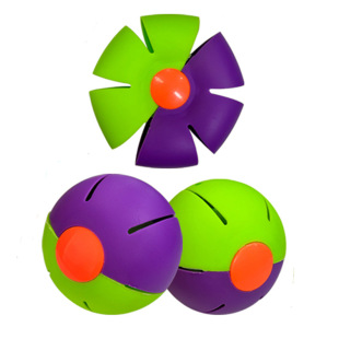 Radish Stretch Ball Magic Foot Ball Children's Educational Toys Outdoor Sports Ball UFO Deformation Ball