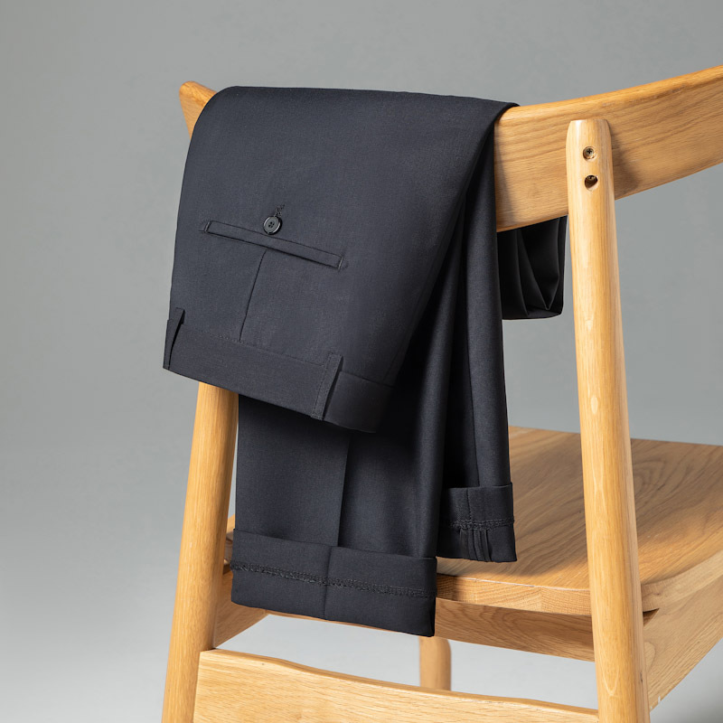 Men's Dress Pants 2026 Spring and Autumn Wrinkle-Resistant Non-Iron Slim Straight-Leg Suit Pants Mid-Waist Youth Thin Luxury Business Trousers