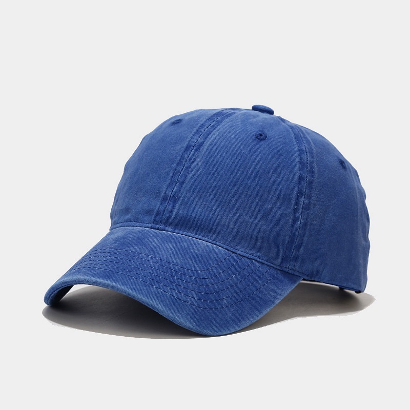 Gorra De Béisbol De Color Sólido Retro Básica Unisex display picture 5