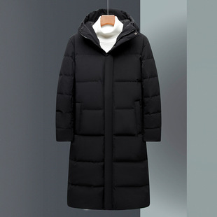 Cold-proof Down Jacket for Men and Women Outdoor Sports Warm White Duck Down Coat Winter Military Training Coat