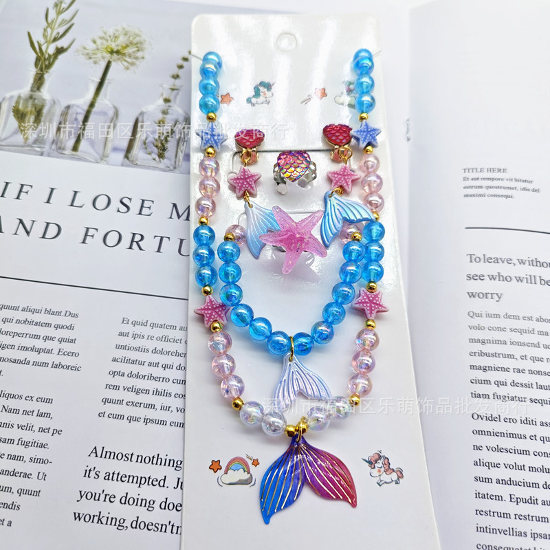 28 전착 피쉬테일 6점 세트