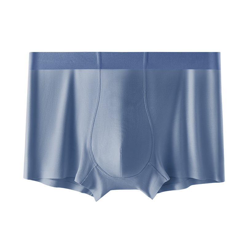 Pantalones interiores de hombre 10A antibacterianas, pantalones planos sin marcas, pegado, pantalones de hombre