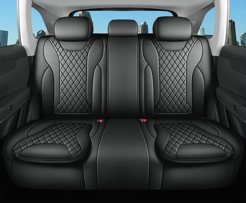Direct sales from cross-border foreign trade manufacturers: C11 perforated leather wear-resistant car seat cushion, full coverage specialized seat cover