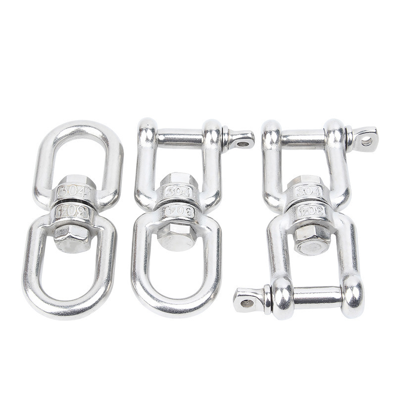 304不锈钢旋转环8字转环连接环链条扣环狗链M3M4M5M6M8M10M12-M28
