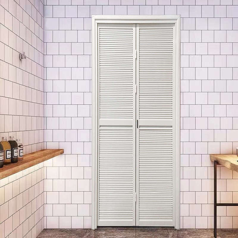 Toilet folding door folding door balcony door shutter toilet hanging kitchen small sliding door full door study door