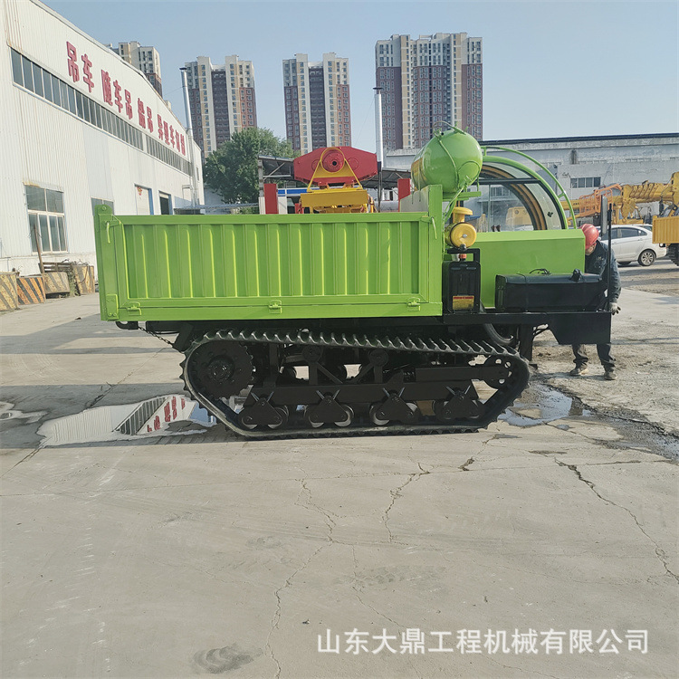 农用履带运输车 3-10吨工程橡胶底盘转运车 山地爬山机