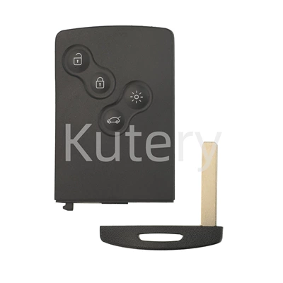 Car Keys 4-Button Semi-Smart Remote Car