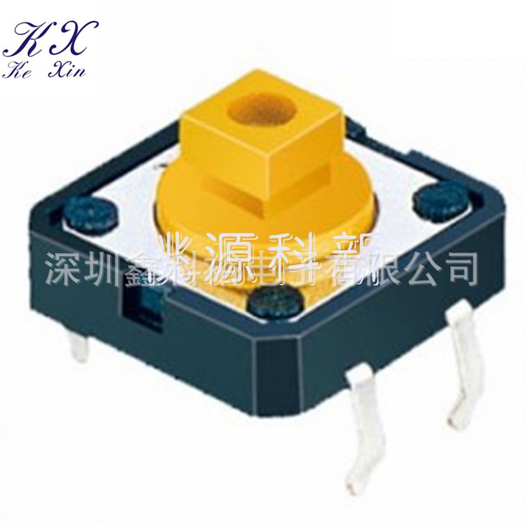 12X12X7.3 方头 按键轻触开关