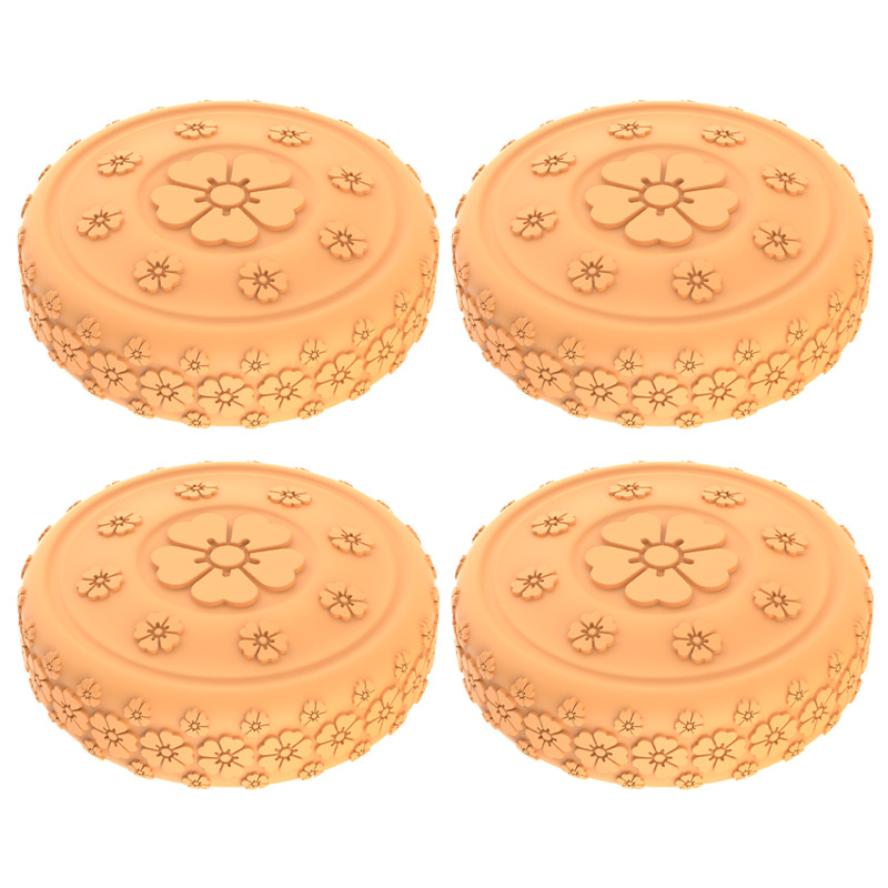 Caster shoesスーツケースホイールシリコン保護カバー耐摩耗性全包スーツケースホイールシリコン保護カバー