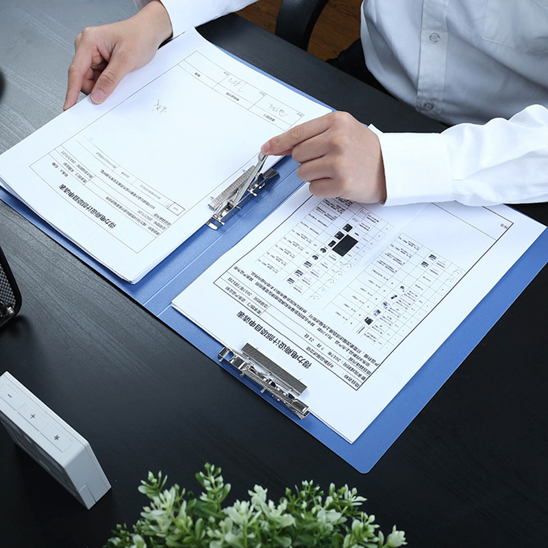 Deli 5302 Carpeta Suministros de oficina Moda engrosada Carpeta de moda personalizada Folleto de datos Papelería